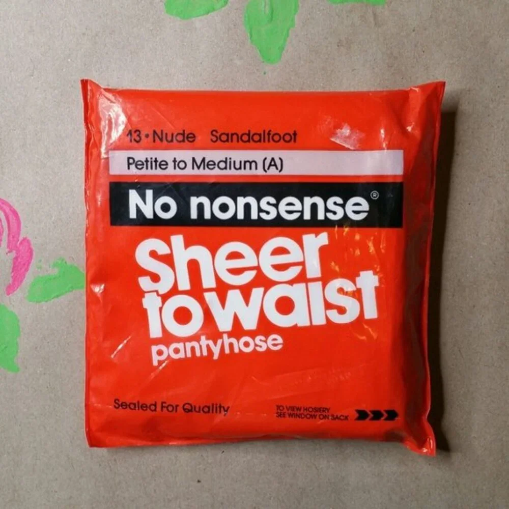 Vintage No Nonsense Sheer To Waist Pantyhose